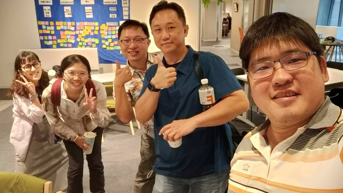 拍攝於明怡基金會精實方案課程現場